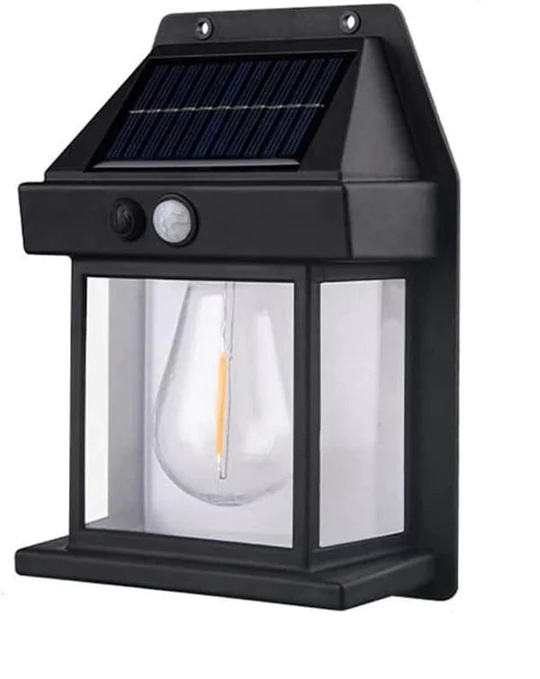 Lampa solare de perete cu bec LED