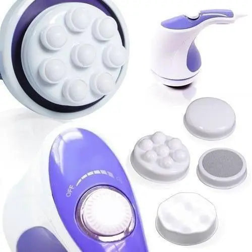 Aparatul pentru Masaj, Anticelulitic, Relax Spin and Tone - 4 Capete