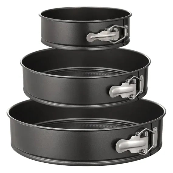 Set 3 Tavi pentru Copt, forma rotunda