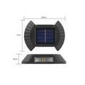 PACHET 4x Lampi Solare Bidirectionale, Exterioare pentru Perete, Iluminare Sus-Jos, IP55