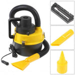 Aspirator Auto 12V, Aspirare Uscata sau Umeda, 100W, Rotund, 3L