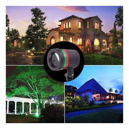 Magic Laser - Proiector laser pentru exterior, rezistent la apa