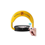 Blocator Loc de Parcare Automat, 1 Telecomanda, Alarma, Galben-Negru