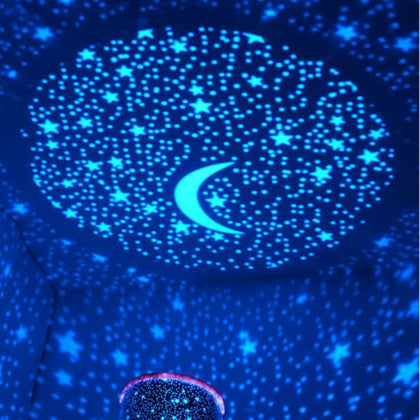 Lampa de veghe cu stelute si luna STAR MASTER