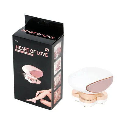 Epilator electric fără durere, cu acumulator Heart of Love