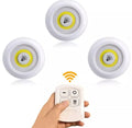 Set 3 lampi led portabile telecomanda inclusa
