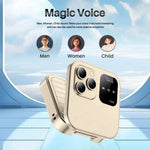 Telefon de buzunar pliabil Flip Phone 4.5 cm i16 Pro, Dual SIM, camera, Bluetooth MP4