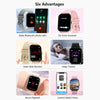 Ceas Smart I7 Promax, apeluri/sms/social media, monitorizare, somn, ritm cardiac, muzica, rezistent la apa