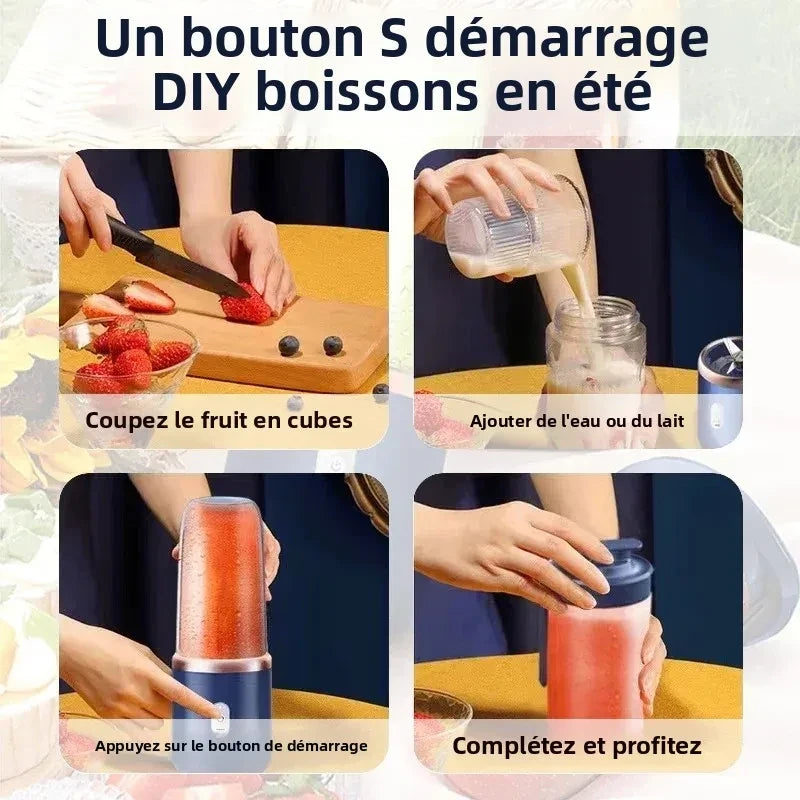 Blender portabil pentru shake-uri/smoothie-uri
