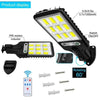 Lampa solara de exterior JY-150, senzor de miscare