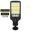 Lampa solara de exterior JY-150, senzor de miscare