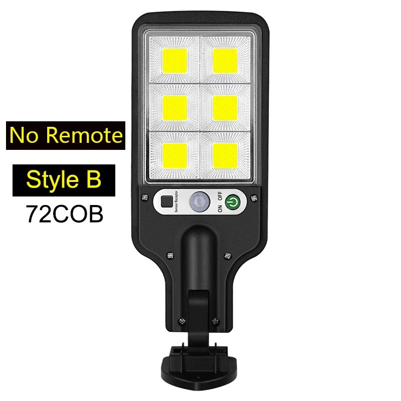 Lampa solara de exterior JY-150, senzor de miscare