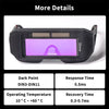 Ochelari protectie sudura LCD cristale lichide auto-intunecare
