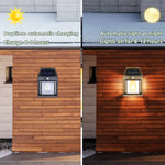Lampa solare de perete cu bec LED