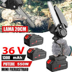 Mini Fierastrau 1 acumulator 36V, Lama 8inch - 20CM