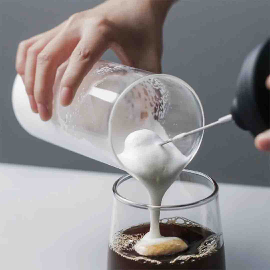 Mixer Spumant Lapte, Cappuccino Recipient Sticla, 450 mL