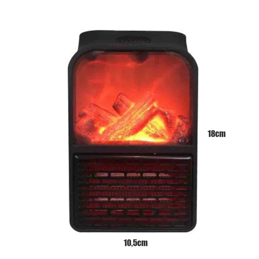 Aeroterma portabila de 900W, 2 Niveluri Temperatura, Display Digital, Telecomanda