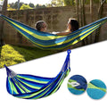 Hamac din Bumbac, 200x80CM, Clasic, Rezistenta, Rucsac Transport