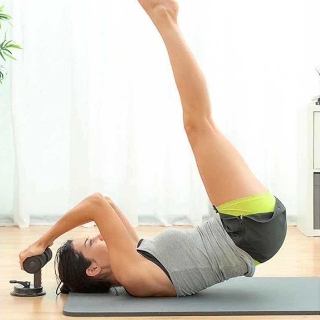 Aparat Fitness, Suport cu Ventuza, Abdomene si Flotari, Portabil