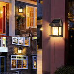 Lampa solare de perete cu bec LED