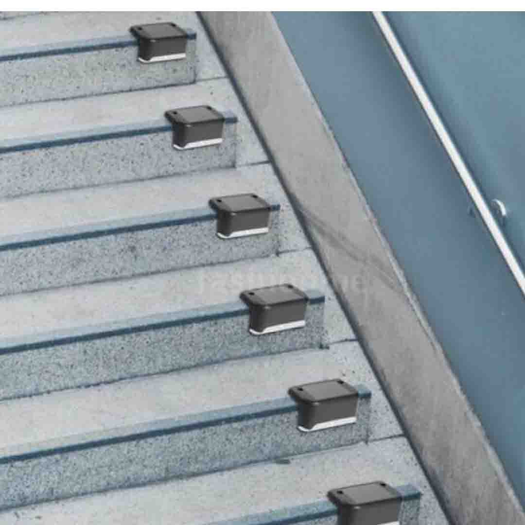 PACHET 4x Lampi Solare Trepte, Scara sau Balustrada, LED, IP65