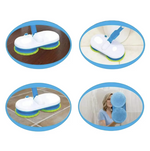 Mop cu acumulator, rotație dublă și fără fir