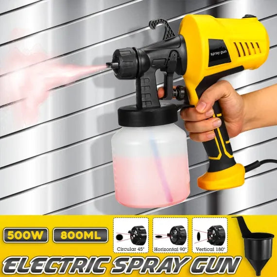 Pulverizator de vopsea airless electric portabil de 500 W pentru meșteșuguri