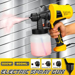 Pulverizator de vopsea airless electric portabil de 500 W pentru meșteșuguri