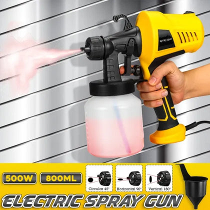 Pulverizator de vopsea airless electric portabil de 500 W pentru meșteșuguri