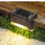PACHET 4x Lampi Solare Trepte, Scara sau Balustrada, LED, IP65