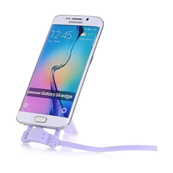 Suport adaptor pliabil multifuncțional pentru încărcarea telefonului mobil