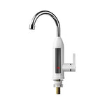 Robinet electric instant, Golxmse, 3000W, afisaj digital, protectie scurgeri, ALB, RY-023