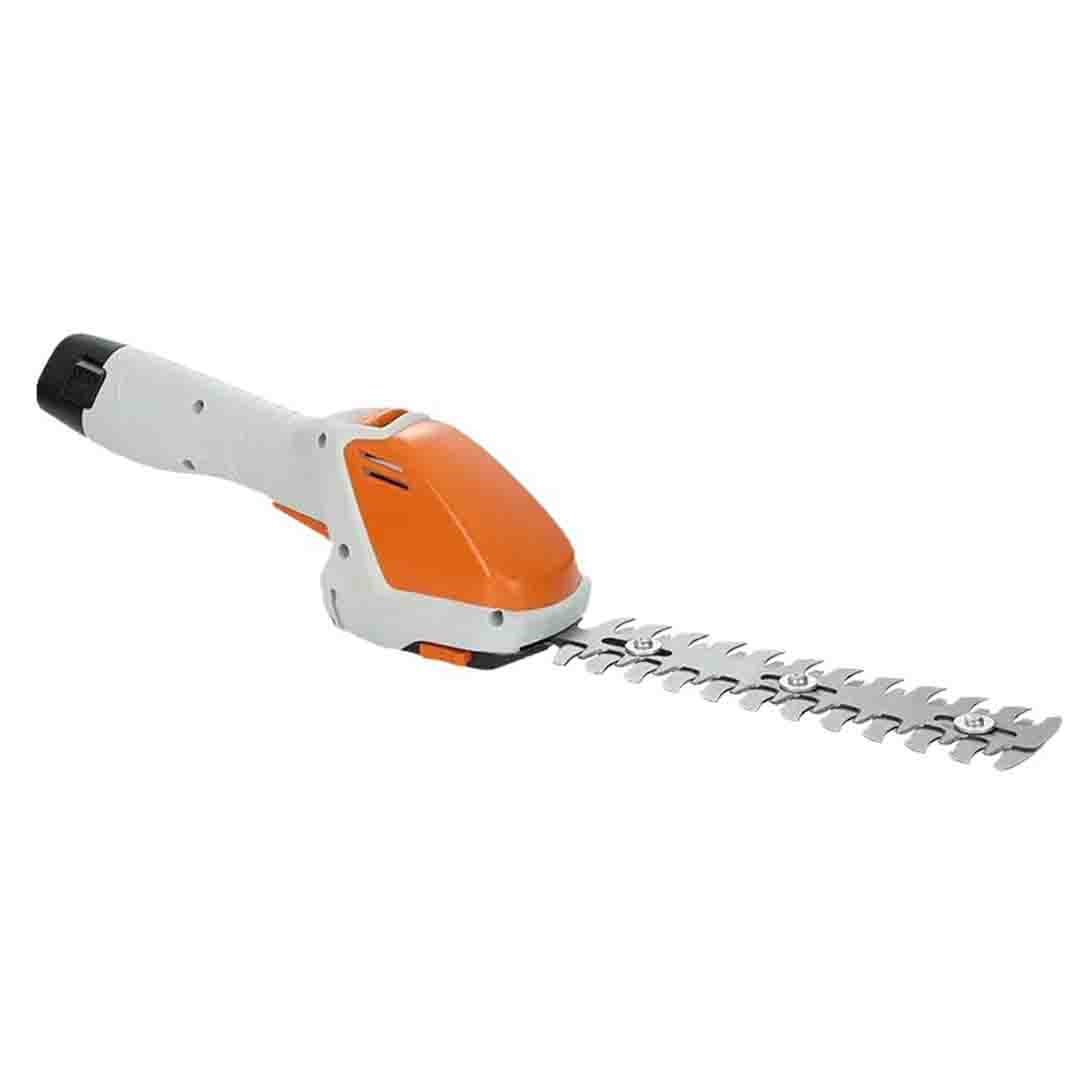Foarfeca Gradinarit Electrica, 2 in 1, 2 Lame Incluse, Maner Reglabil, Tuns Iarba si Grad Viu