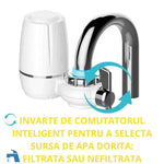 Filtru Purificare Apa Instant Instalare pe Robinet + 2 rezerve CADOU