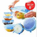 Set de capace rotunde reutilizabile din silicon