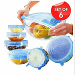 Set de capace rotunde reutilizabile din silicon