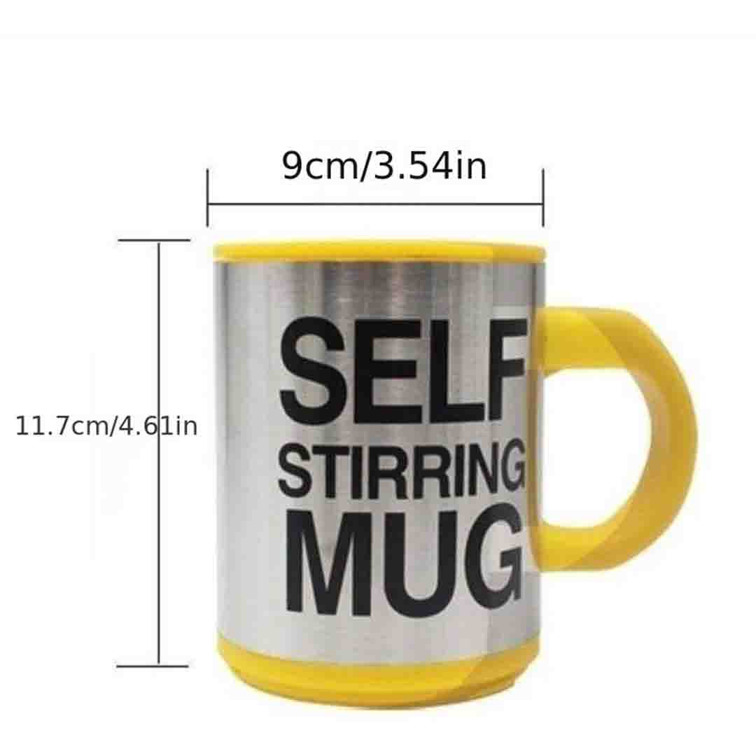 Cana Intelgitena, Amestecare Automata, 350ml, Self Stirring Mug