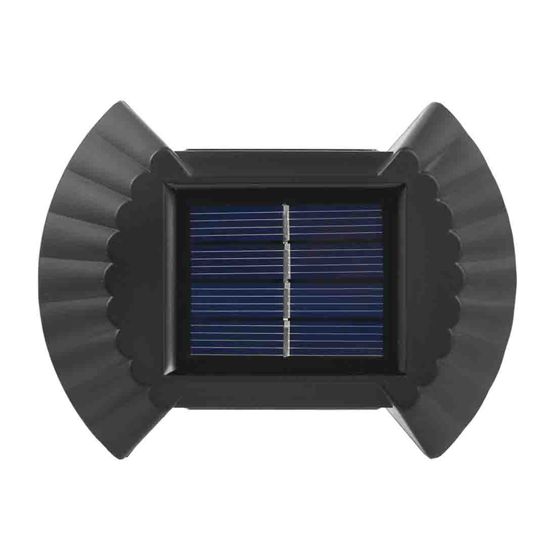 PACHET 4x Lampi Solare Bidirectionale, Exterioare pentru Perete, Iluminare Sus-Jos, IP55