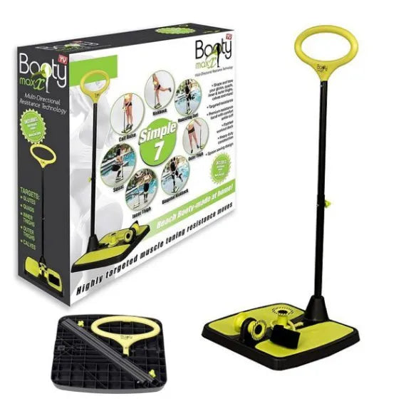 Antrenament cu bandă de rezistență Booty Max Home Workout