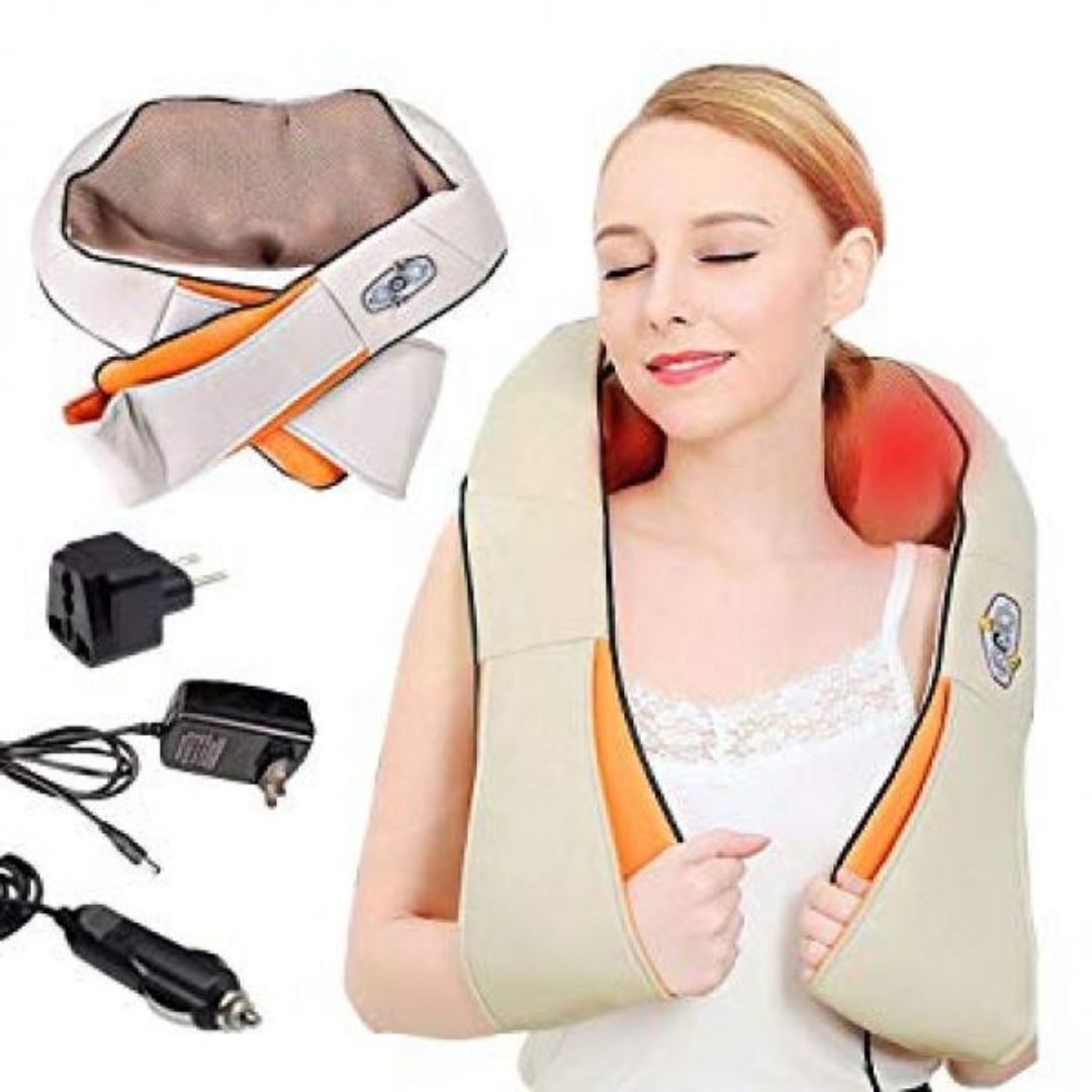 Aparat de Masaj Cervical, Infrarosu, Bile, 24W