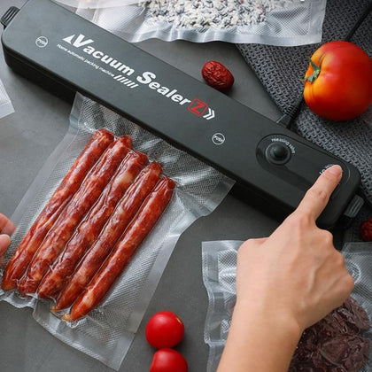 Aparat de sigilat si vidat vacuum sealer, 220v, 90w, negru