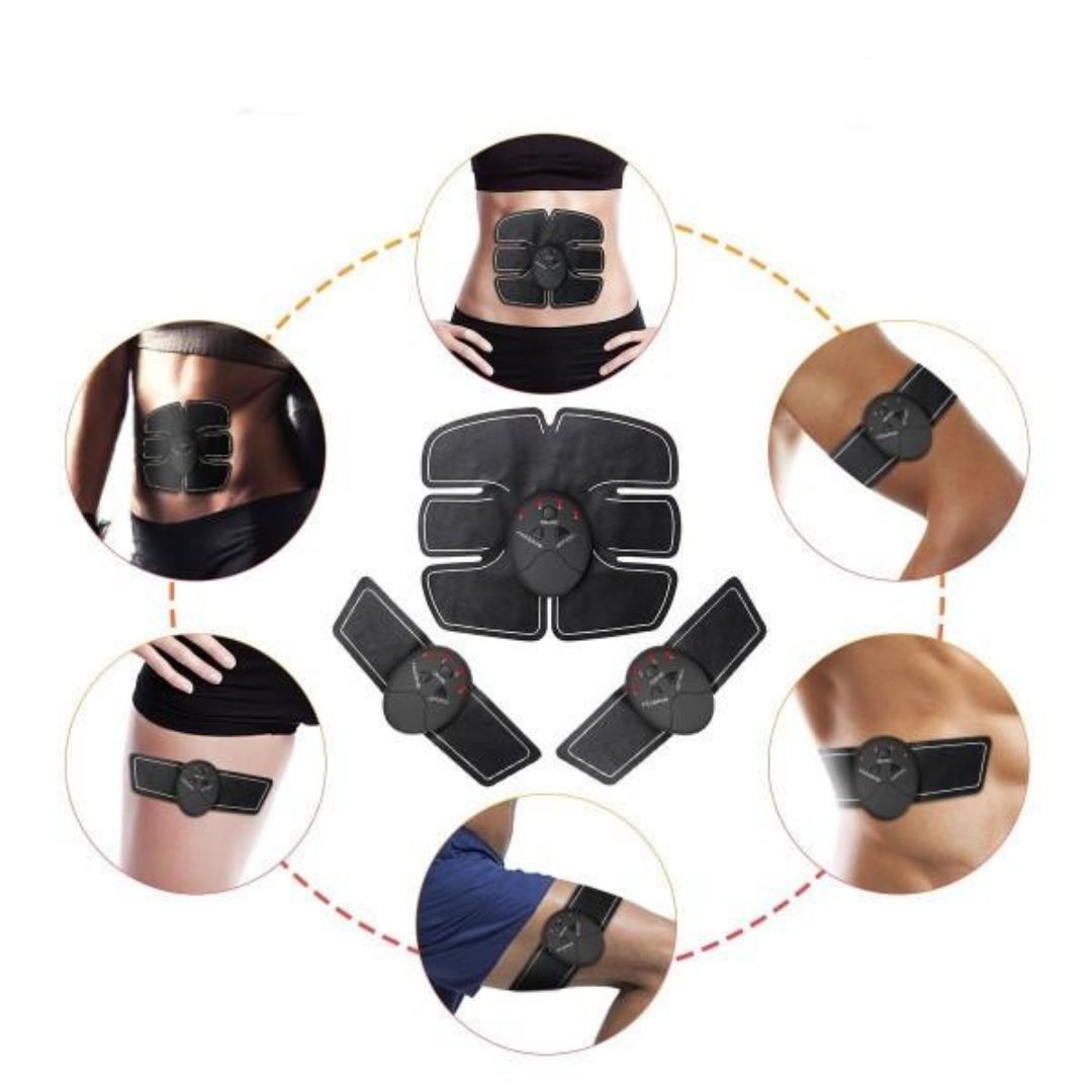 Aparat Remodelare Abdomen cu Electrostimulare EMS - SixPack Gym