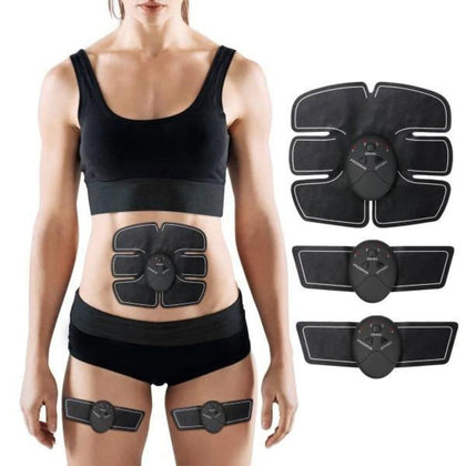 Aparat Remodelare Abdomen cu Electrostimulare EMS - SixPack Gym