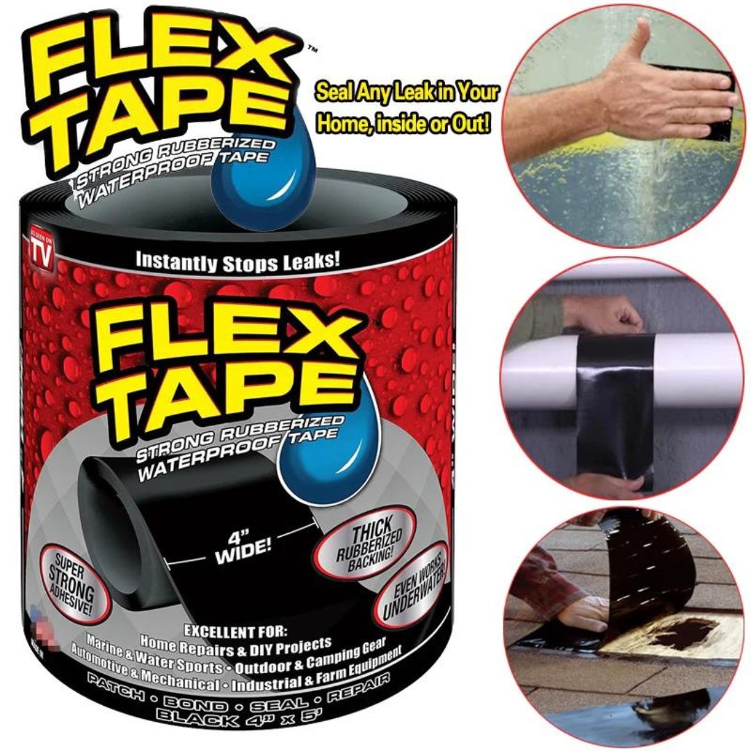 Banda Adeziva Reparatoare Flex Tape, Etansabil