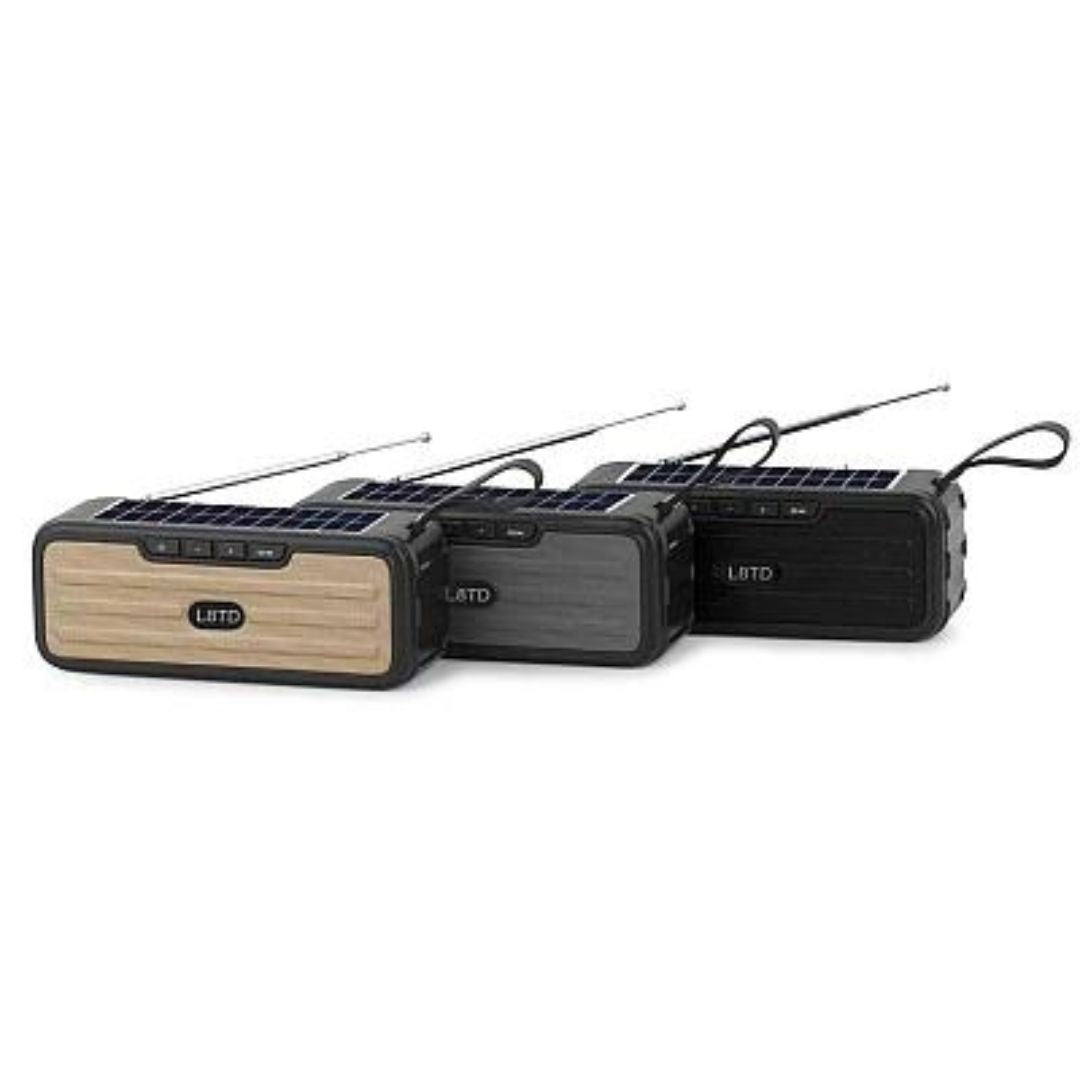 Boxa Portabila, Radio, Bluetooth, USB, Incarcare Solara, L8TD, Maro