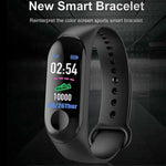 Bratara Fitness-Smart M4, ecran 0.86inch, Masurare Ritm Cardiac, Notificari, Bluetooth, Negru