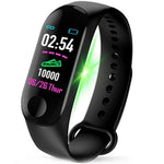 Bratara Fitness-Smart M4, ecran 0.86inch, Masurare Ritm Cardiac, Notificari, Bluetooth, Negru