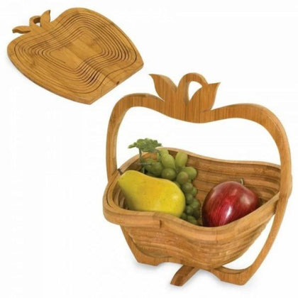 COS PLIABIL DECORATIV DIN LEMN PENTRU LEGUME SI FRUCTE