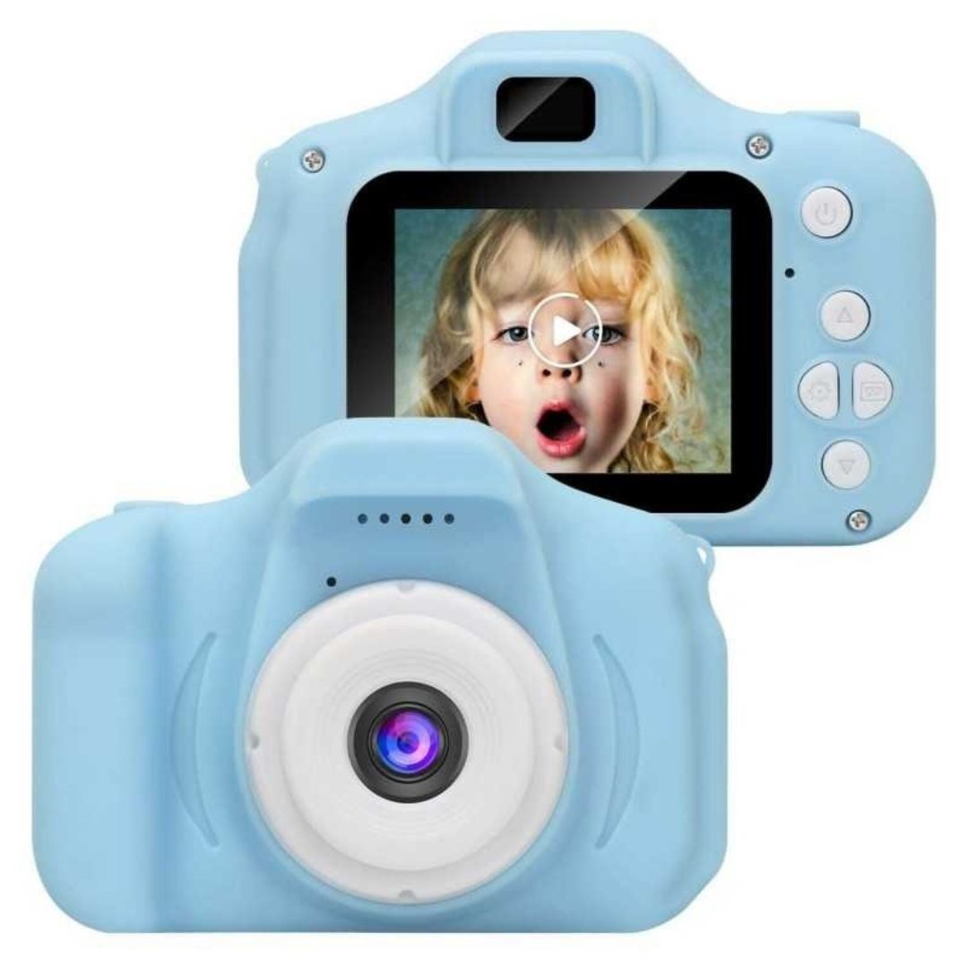 Aparat Foto-Video Digital pentru Copii, 6 Functii, Jocuri Integrate