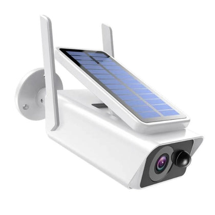 Camera de Supraveghere Solara, FULL HD 1080p, Wireless, Microfon si Difuzor, IP65, Alarma, IR Night Vision